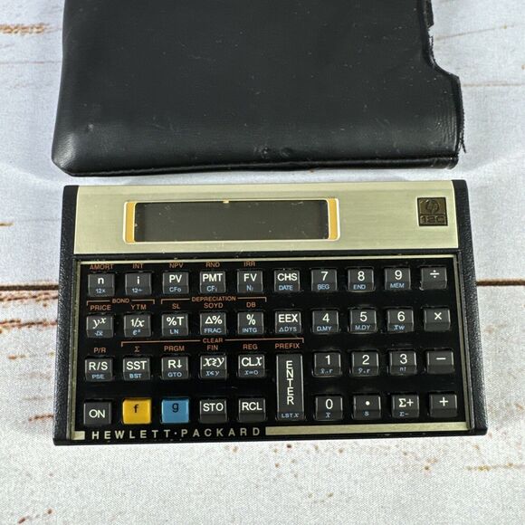 Vintage Hewlett Packard HP 12C Financial Calculator USA - Picture 2 of 3